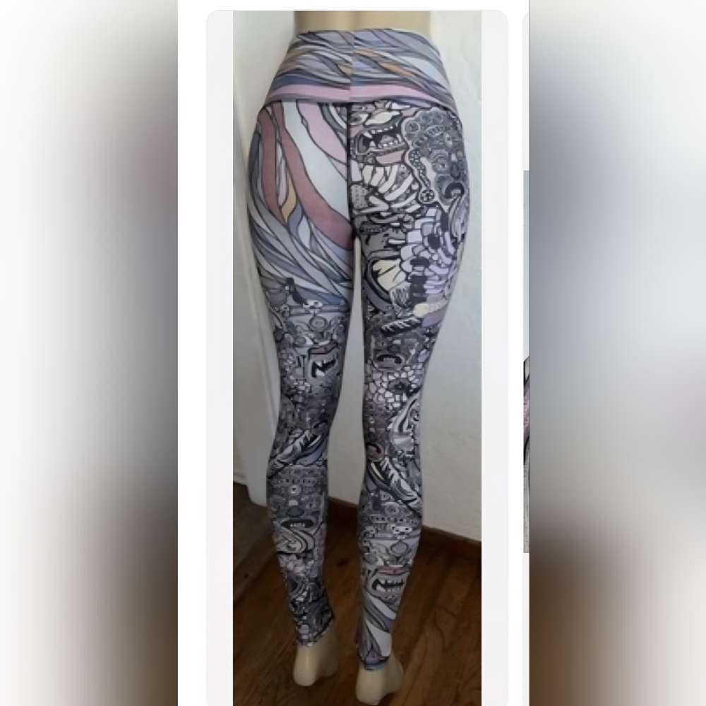 Niyama Sol 🧿⚜️Shiva🐙 Barefoot Leggings XS BNWT🏷 - Picture 2 of 11